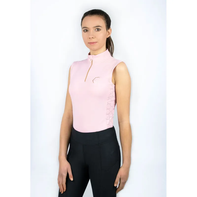 Coldstream Cranshaws Sleeveless Base Layer - Blush Pink